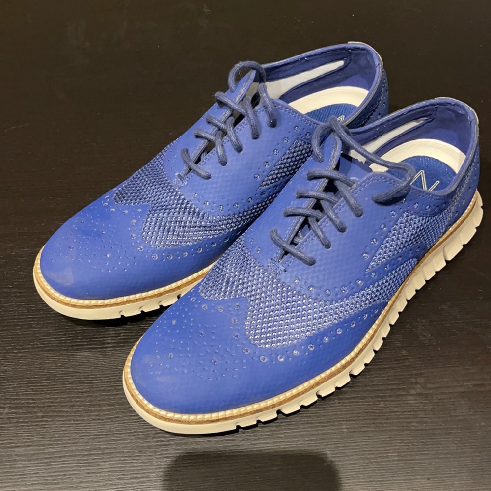 Blue Cole Haan shoes